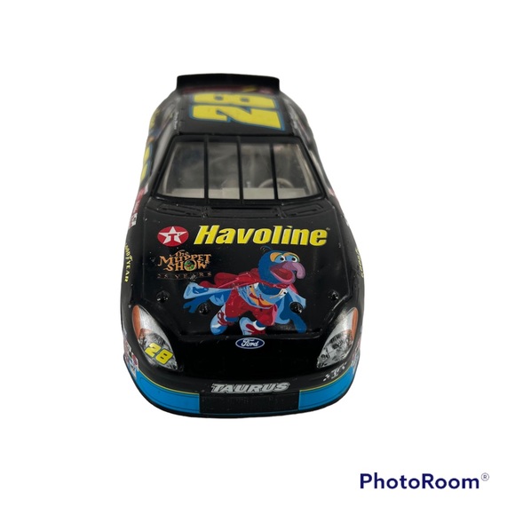 Ricky Rudd #28 Nascar Havoline Muppets Ford Taurus 1:24 Scale Model Car Used 02’ - Picture 2 of 11